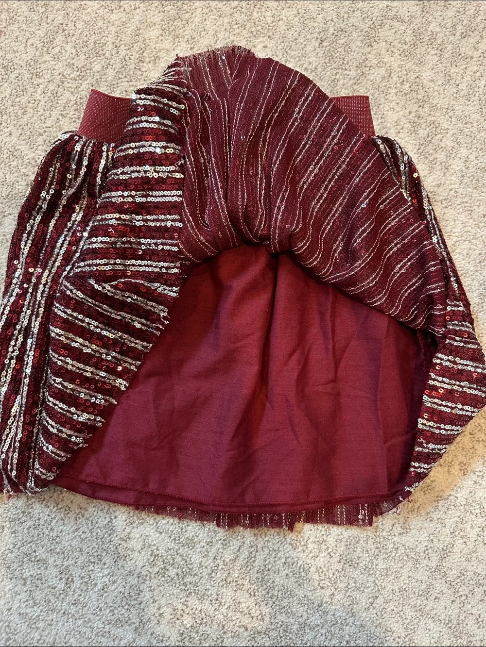 Lola & the Boys Sequin Skirt, 6